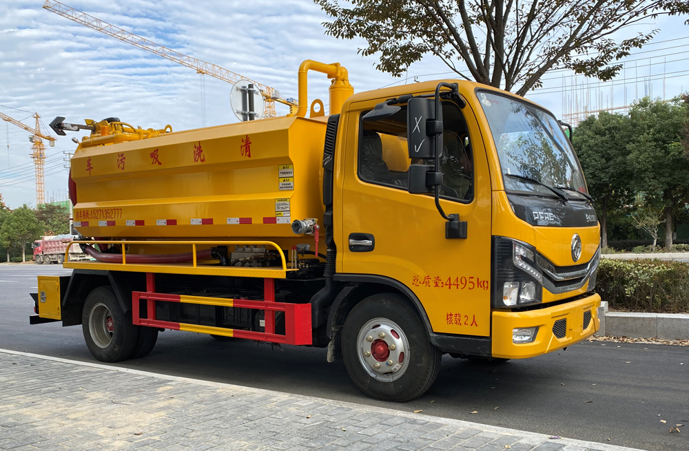 工厂清洗吸污车